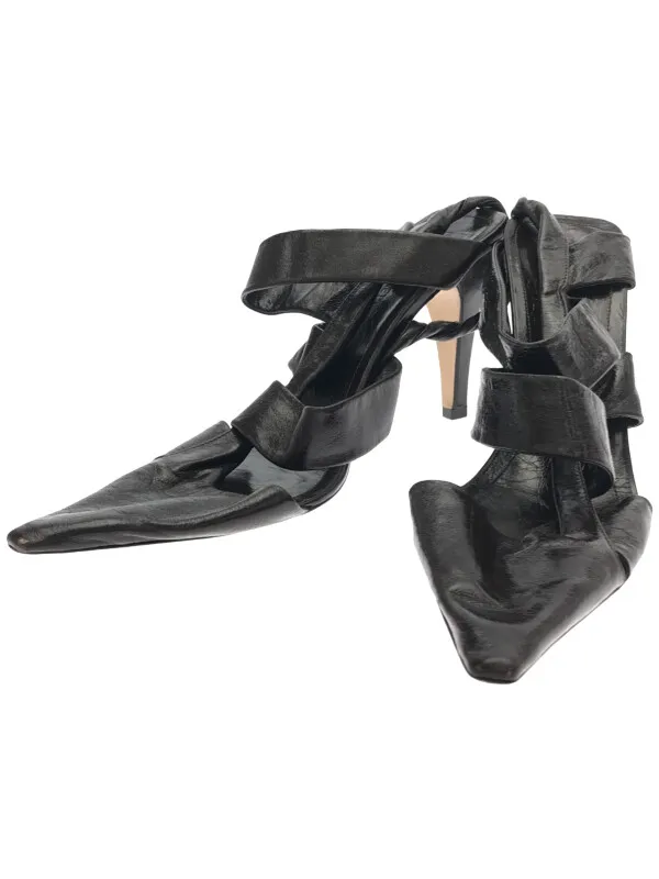 BOTTEGA VENETA ボッテガヴェネタ ポインテッドトゥ ストラップパンプス