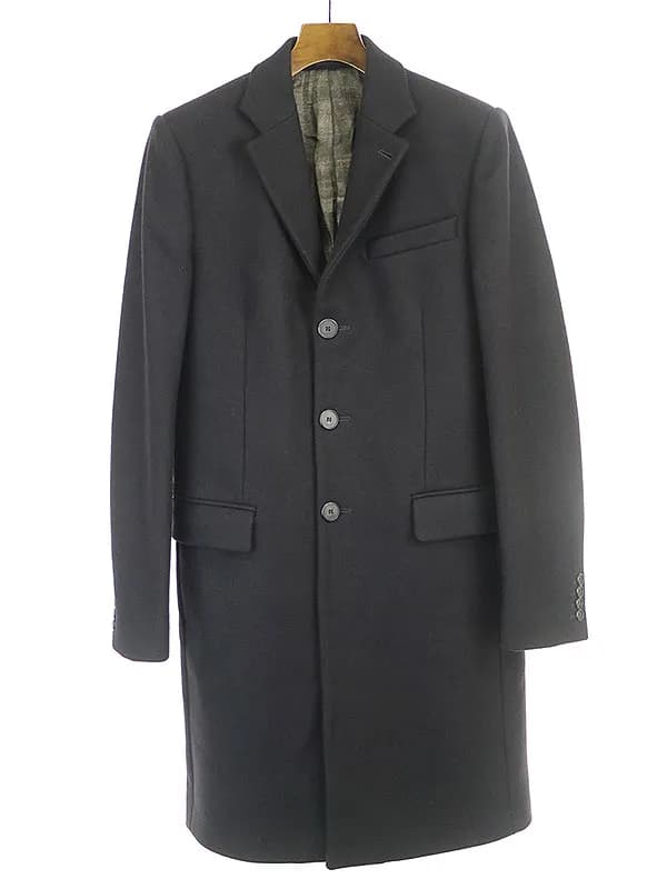 GIVENCHY ジバンシィ 12AW カシミヤ混ウールチェスターコート