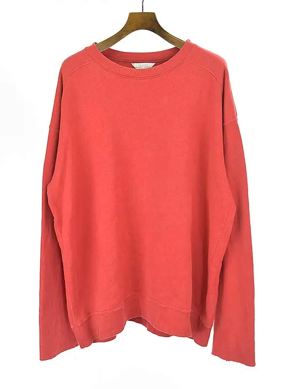 UNUSED アンユーズ 15AW クルーネックスウェットトレーナー