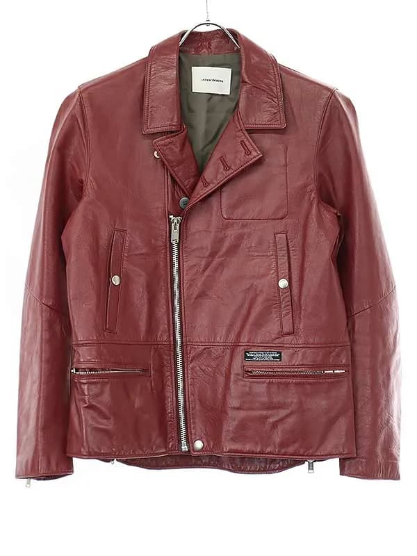 UNDERCOVER アンダーカバイズム 13SS カウレザーダブルライダースジャケット
