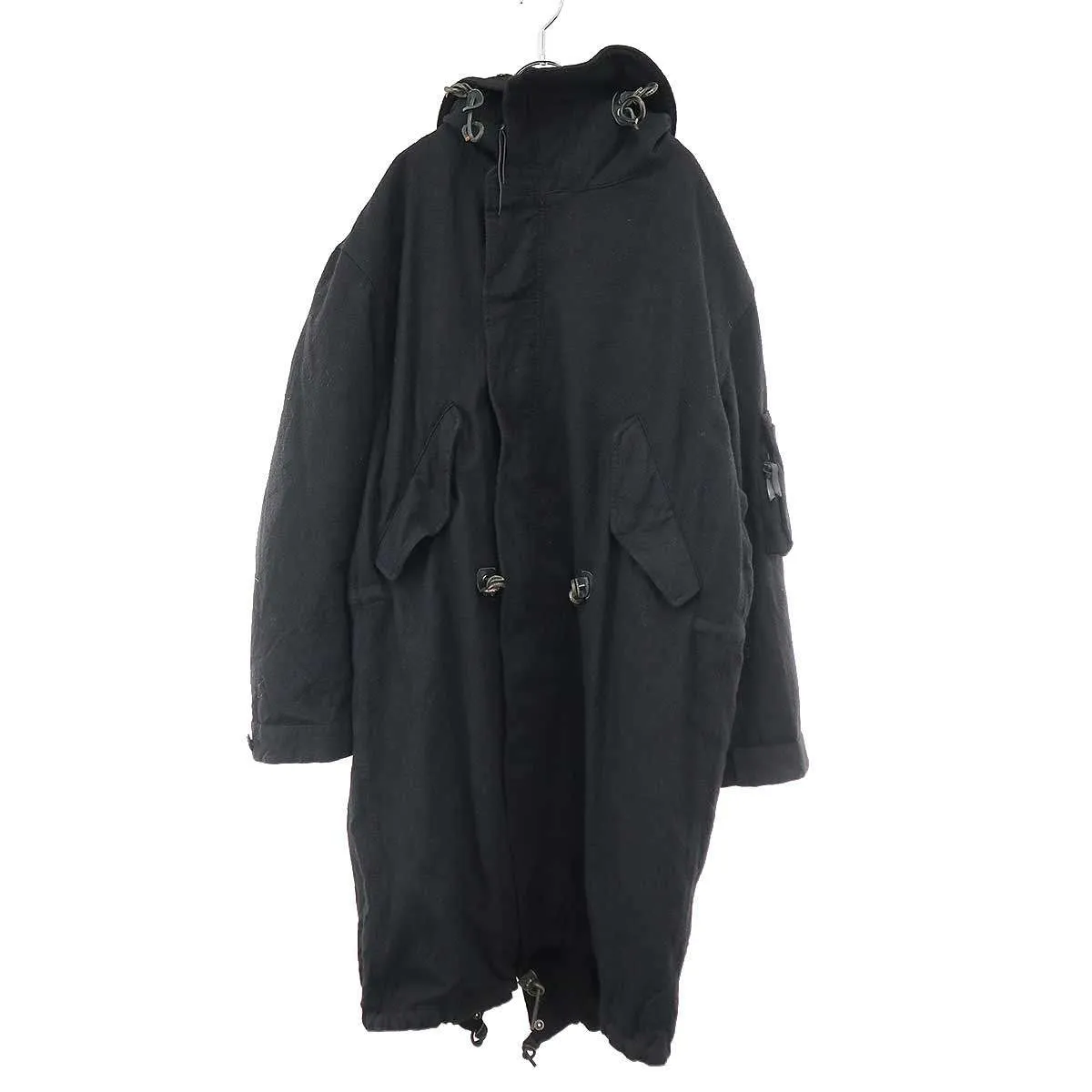 Yohji Yamamoto ヨウジヤマモト プールオム 2003AW タトゥーライナー ウールモッズコート HU-C18-168