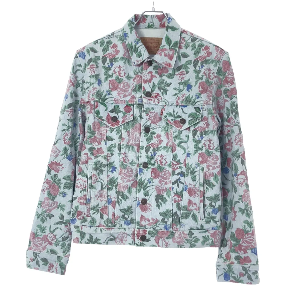 Supreme シュプリーム リーバイス 16SS Roses Trucker Jacket ローズ デニムトラッカージャケット
