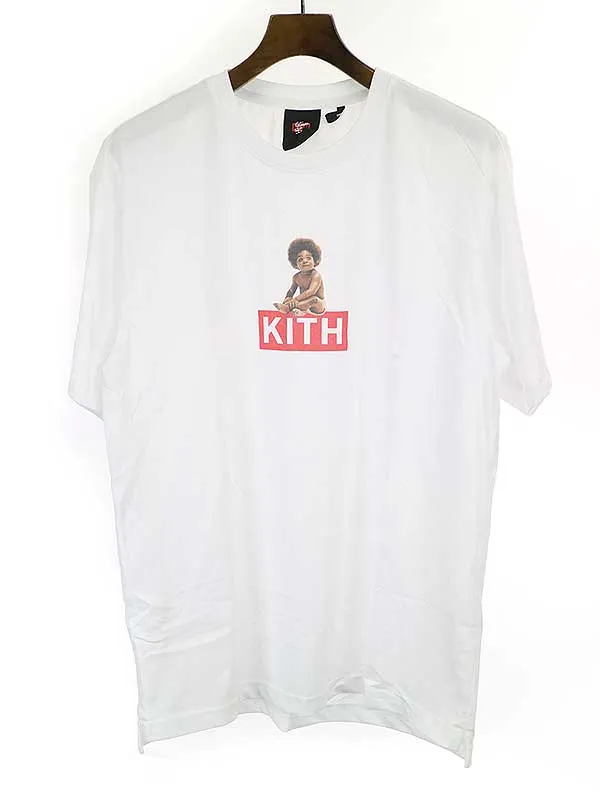 KITH キス ニューヨークシティ× Biggie Classic Logo Tee ビギープリントTシャツ