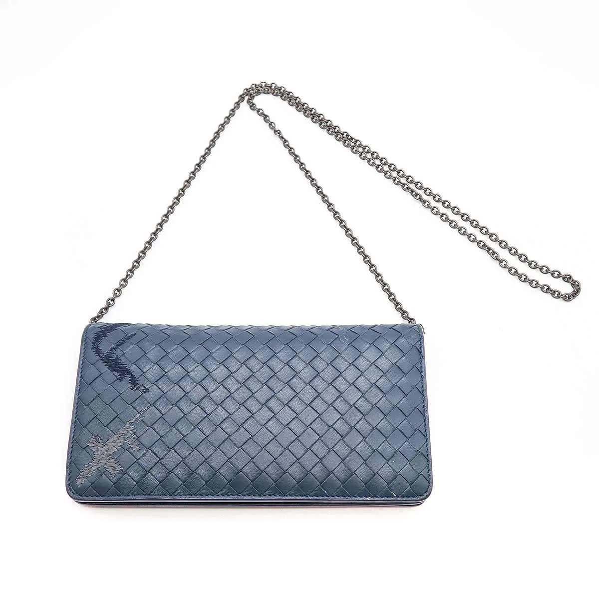 BOTTEGA VENETA ボッテガヴェネタ イントレチャートチェーンウォレットバッグ