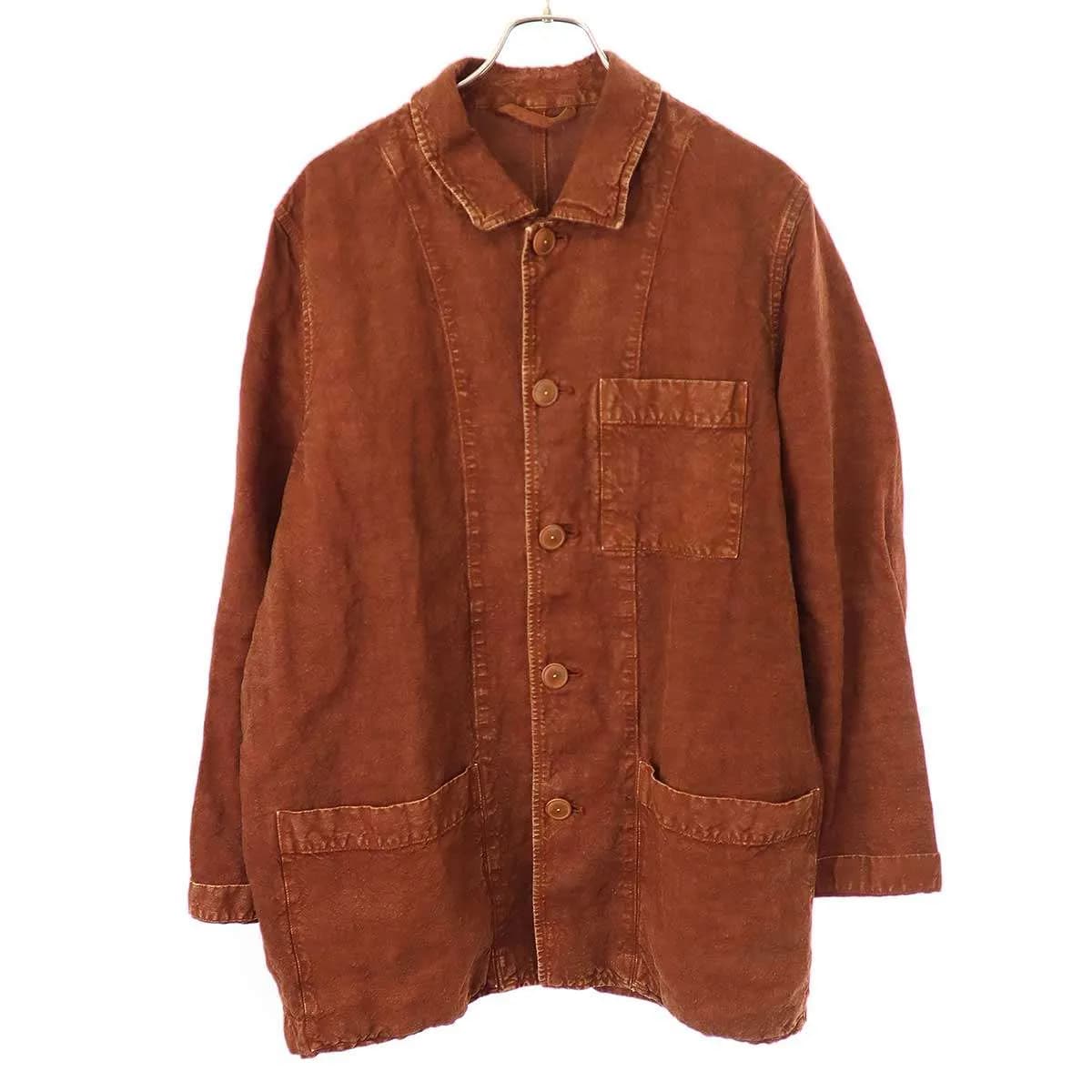 CASEY CASEY ケイシー ケイシー 22SS OLIVER JACKET リネンカバーオールジャケット 12HV181