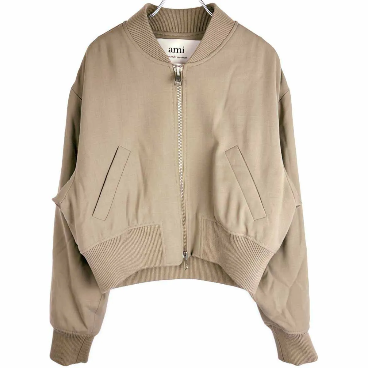 Ami Paris アミ アレクサンドル マテュッシ 24SS wool bomber jacket ウールボンバージャケット FJK002.VI0007