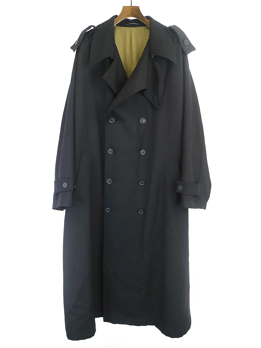Yohji Yamamoto ヨウジヤマモト プールオム 20AW LOOK2 DESIGNED CUFF TRENCH COAT トレンチコート