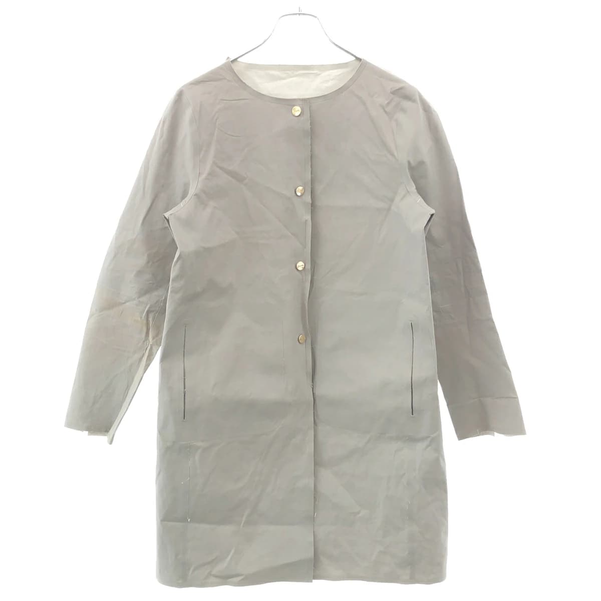 HERNO ヘルノ ノーカラーコート 41646