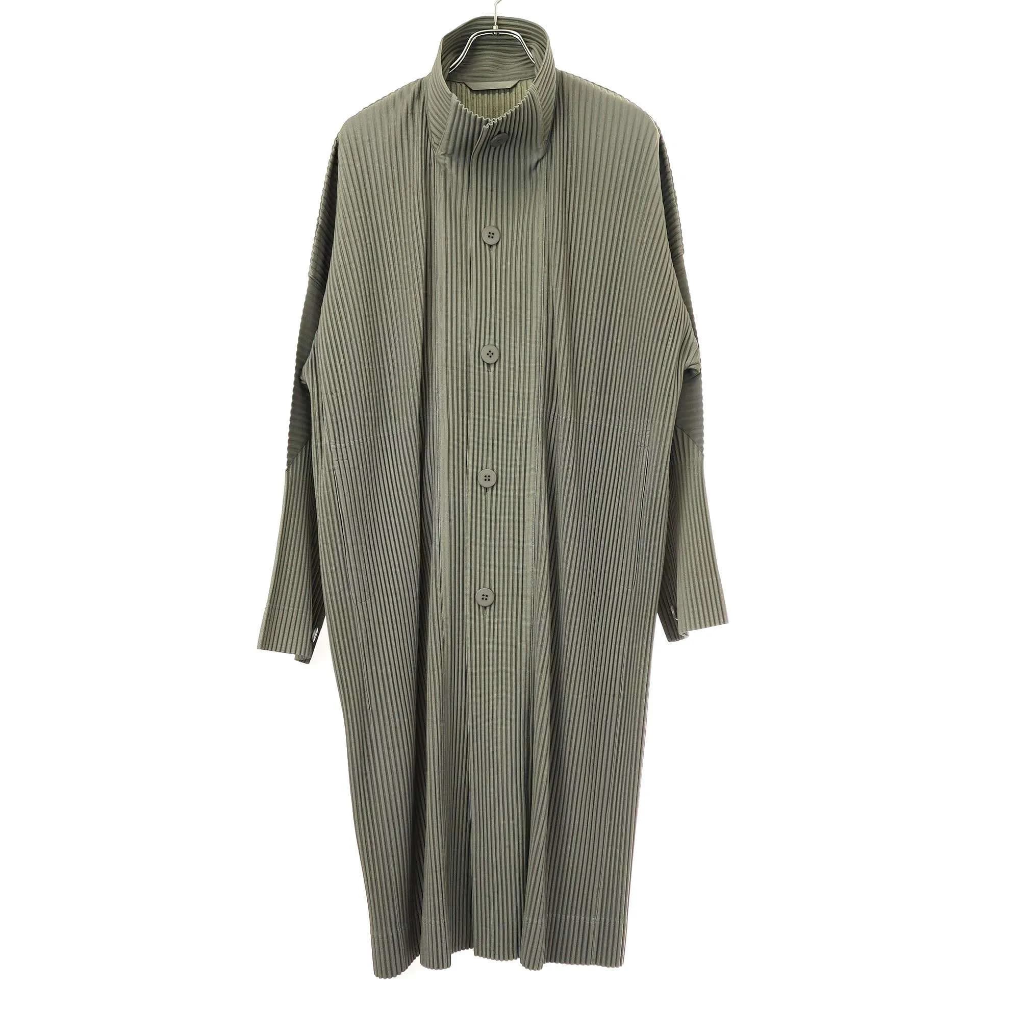 ISSEY MIYAKE HOMME PLISSE ISSEY MIYAKE オム プリッセ イッセイ ミヤケ 24SS PICTURESQUE アートプリント プリーツコート