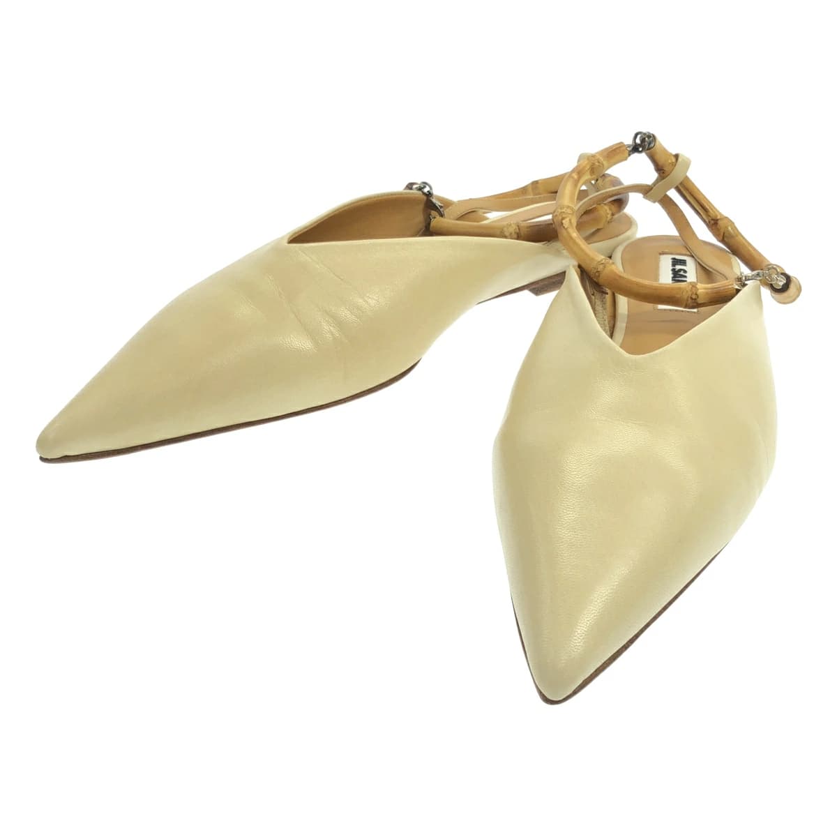 JIL SANDER ジルサンダー Bamboo Flat Sandal バンブーアンクレットサンダル