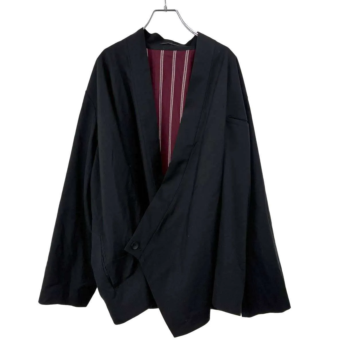 BISHOOL ビシュール Wool Gabardine KIMONO Drape Jacket ウールギャバジン着物ジャケット