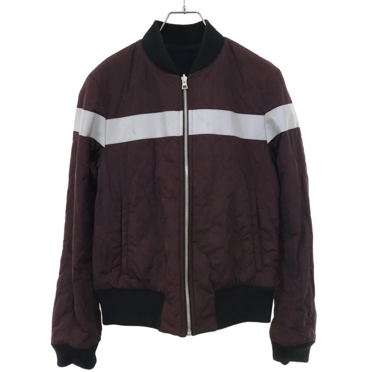 DRIES VAN NOTEN ドリスヴァンノッテン 15AW リバーシブルキルティングボンバージャケット 73-08-54-08001