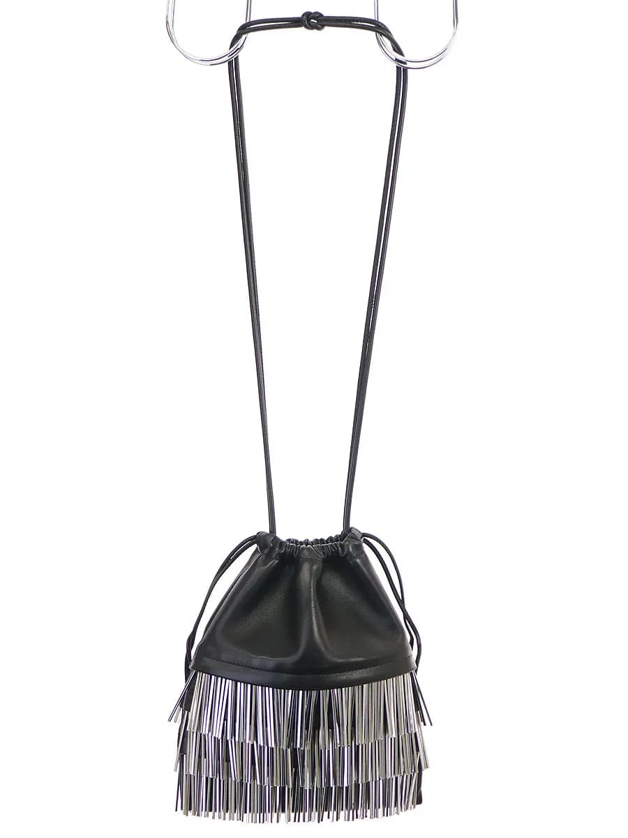 ALEXANDER WANG アレキサンダーワン 18SS メタルフリンジレザーショルダーバッグ
