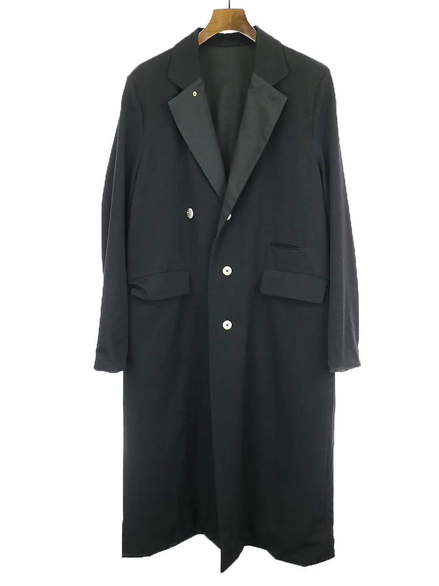 SUNSEA サンシー 17SS WOOL OF DREAMS リバーシブルコート