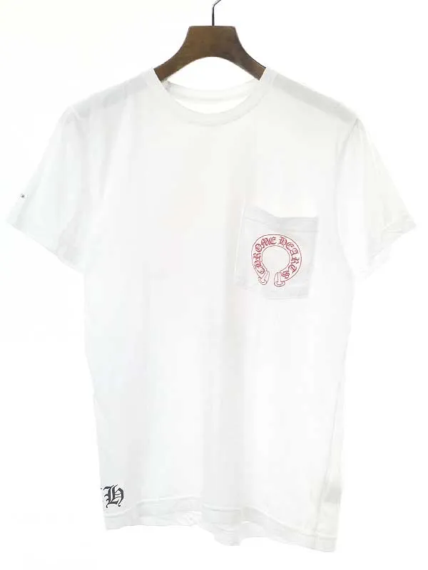 CHROME HEARTS クロムハーツ ホースシュープリントポケットTシャツ