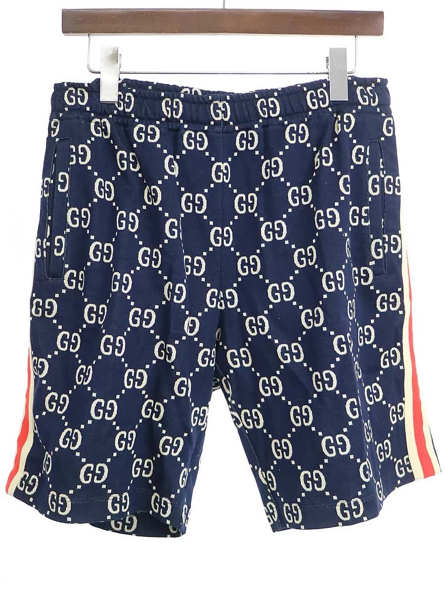 GUCCI グッチ 18SS GGジャガードテクニカルハーフパンツ
