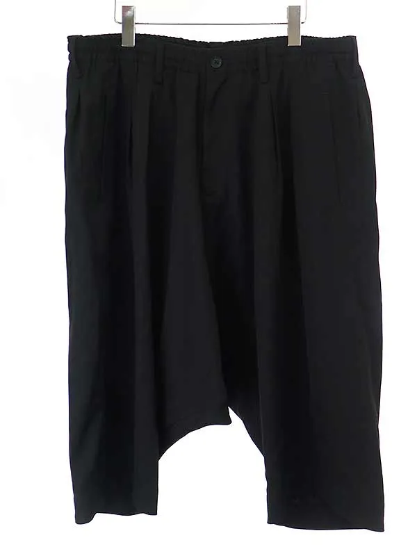 Yohji Yamamoto ヨウジヤマモト プールオム 21AW ウールギャバジンサルエルパンツ