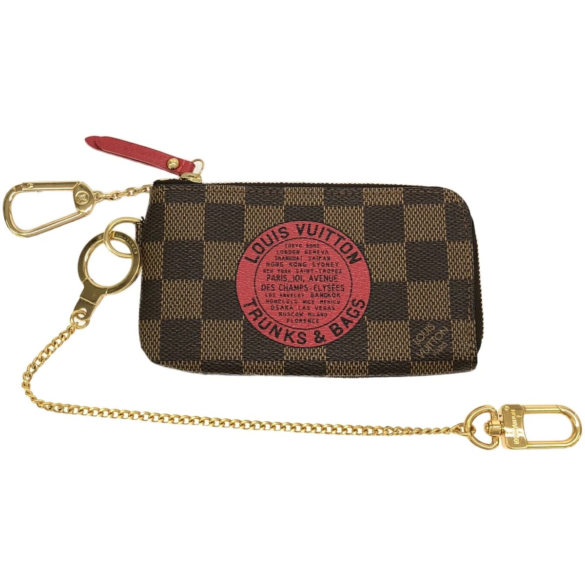 LOUIS VUITTON ルイヴィトン Damier Pochette Cles Comprise ダミエ ポシェットクレコンプリスT&B コインケース N61742