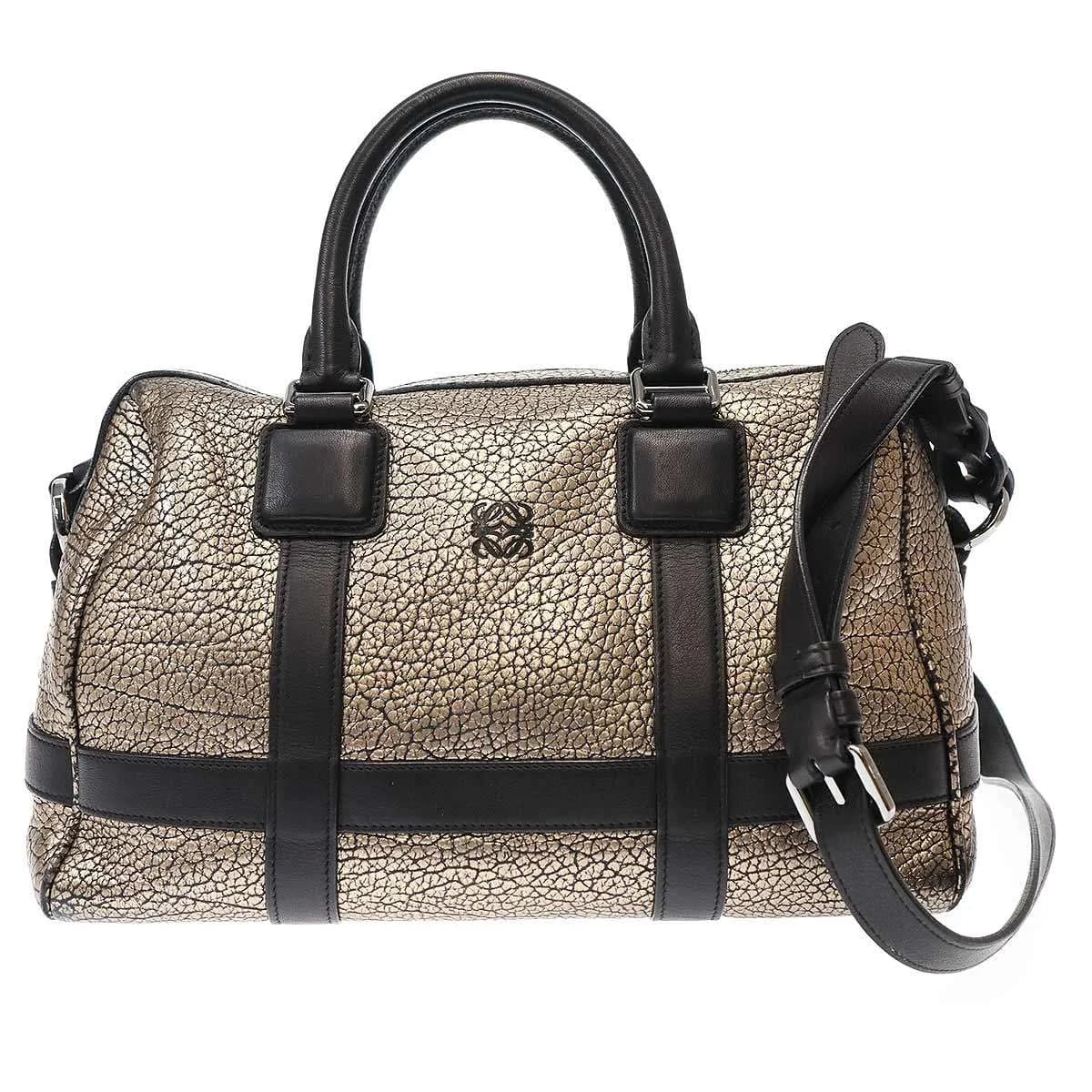 LOEWE ロエベ パセオ30 アナグラムミニボストンバッグ
