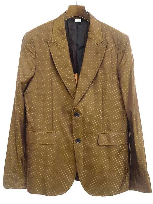 COMME des GARCONS コムデギャルソンシャツ 21SS ドット柄2Bテーラードジャケット