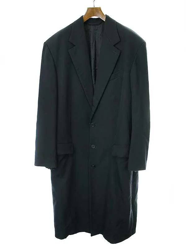 BALENCIAGA バレンシアガ 21AW パワーショルダー オーバーサイズウールコート