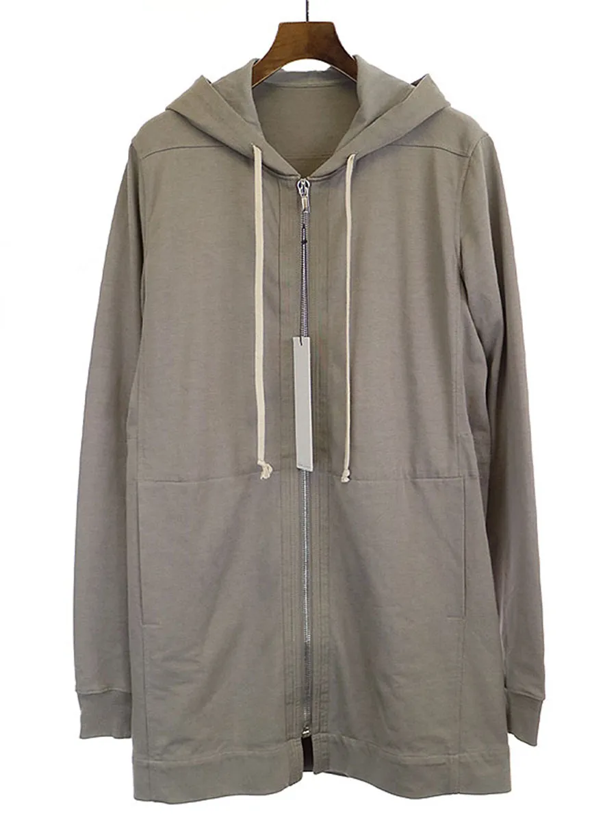 Rick Owens リックオウエンス 17AW ジップアップロングスウェットパーカー