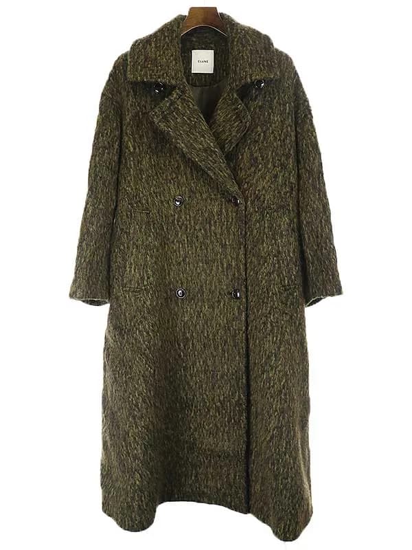 CLANE クラネ 21AW ミックスシャギーレディーコート