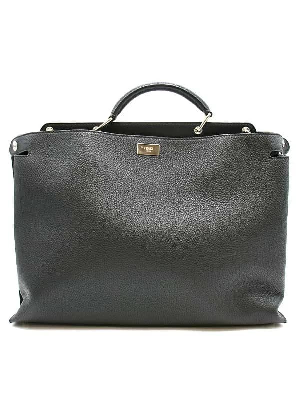 FENDI フェンディ Peekaboo Iconic Essential/2WAY ハンドバッグ