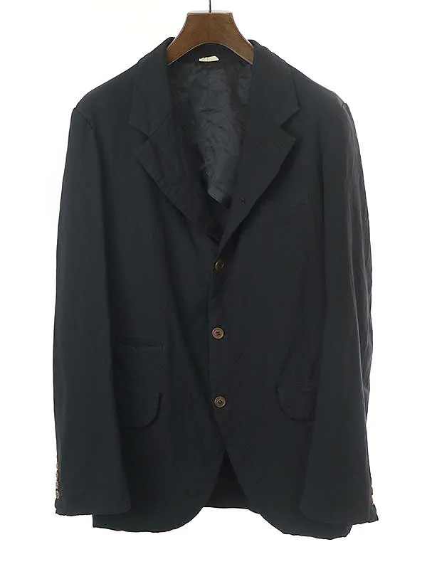 COMME des GARCONS コムデギャルソンオムドゥ 19SS ポリエステル縮絨テーラードジャケット
