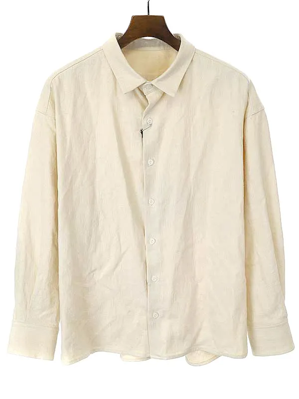 Ka na ta カナタ 15years Shirt ロングスリーブヘンプシャツ