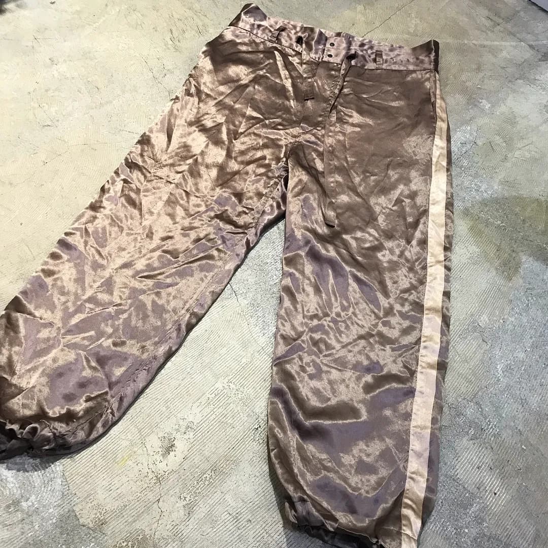 Sasquatchfabrix. Sasquatchfabrix. 18SS HI-WAIST SATIN PANT