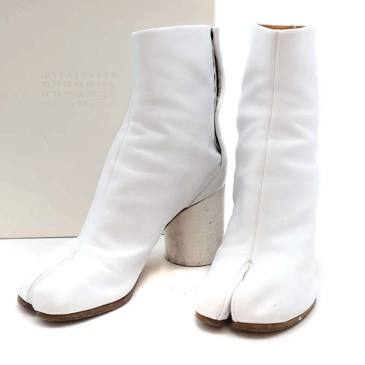 Maison Margiela メゾン マルジェラ 18SS TABI BOOTS 足袋 レザーヒールブーツ