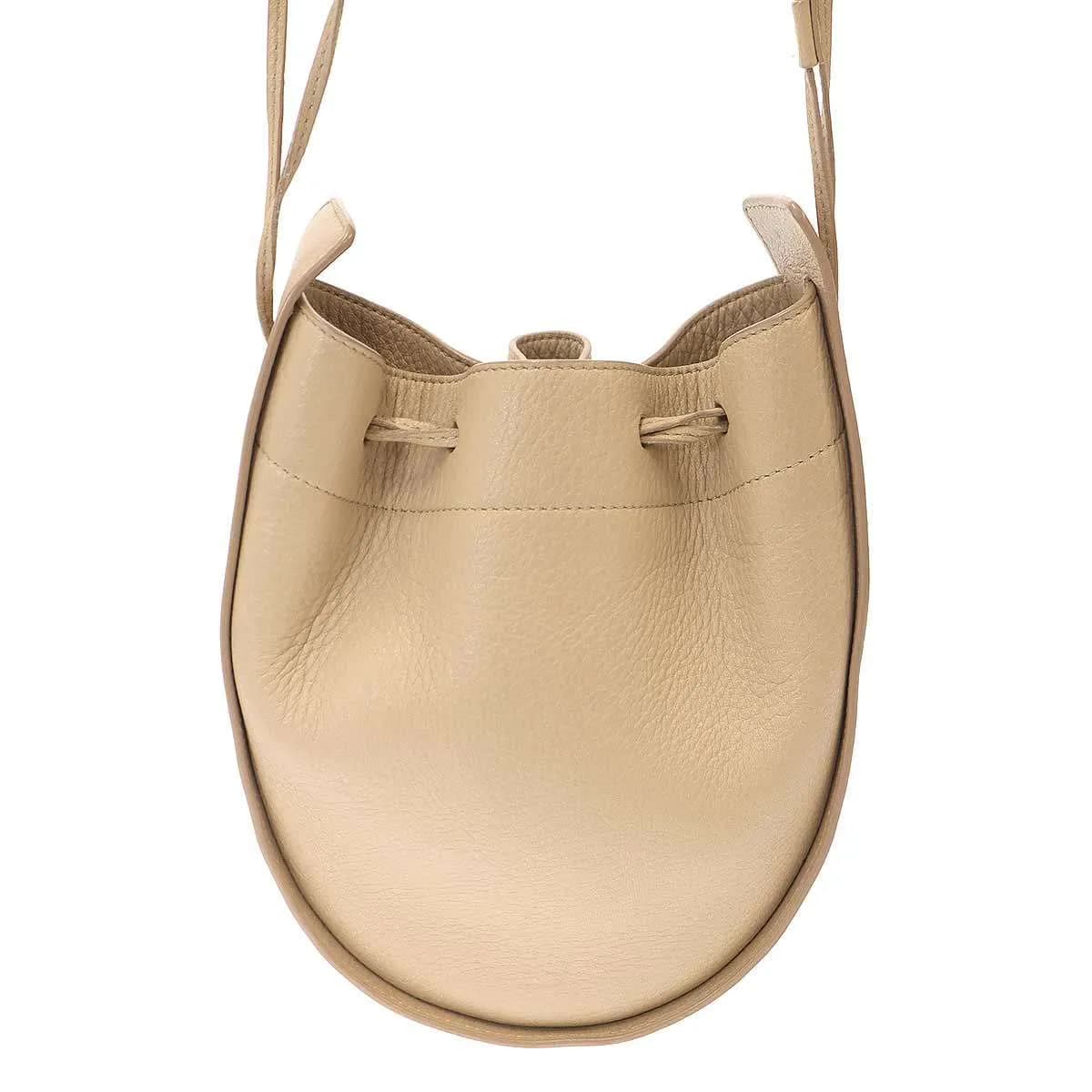 THE ROW ザ ロウ DRAWSTRING POUCH ドローストリングレザーショルダーバッグ