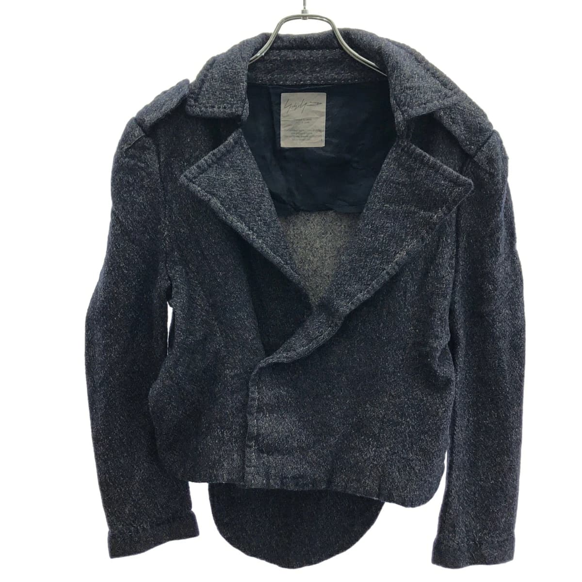 Yohji Yamamoto ヨウジヤマモト 2006AW ウール縮絨ライダースジャケット