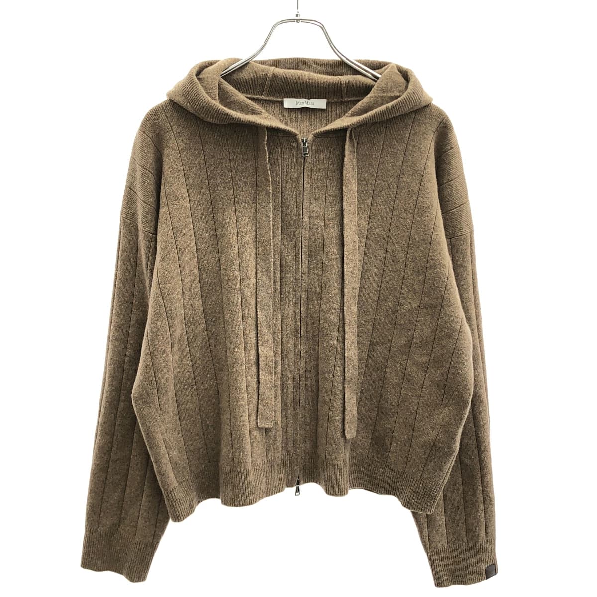 MAXMARA マックスマーラ ジップアップカシミヤニットパーカー 2521346029