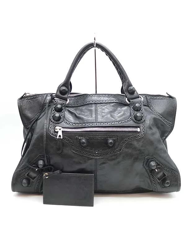 BALENCIAGA BALENCIAGA バレンシアガ エディターズバッグ ザジャイアントシティ カバード バッグ