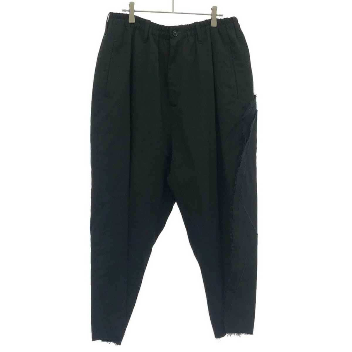 Yohji Yamamoto ヨウジヤマモト プールオム 15AW 裁断サルエルパンツ HY-P22-803