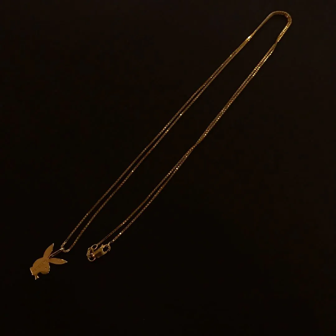 Supreme Supreme ×Playboy 15SS Gold Pendant K14