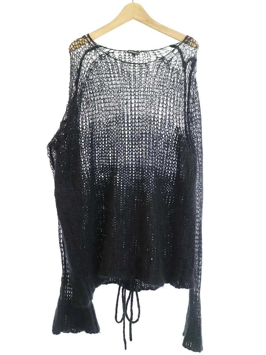 ANN DEMEULEMEESTER アンドゥムルメステール ローゲージモヘヤニット