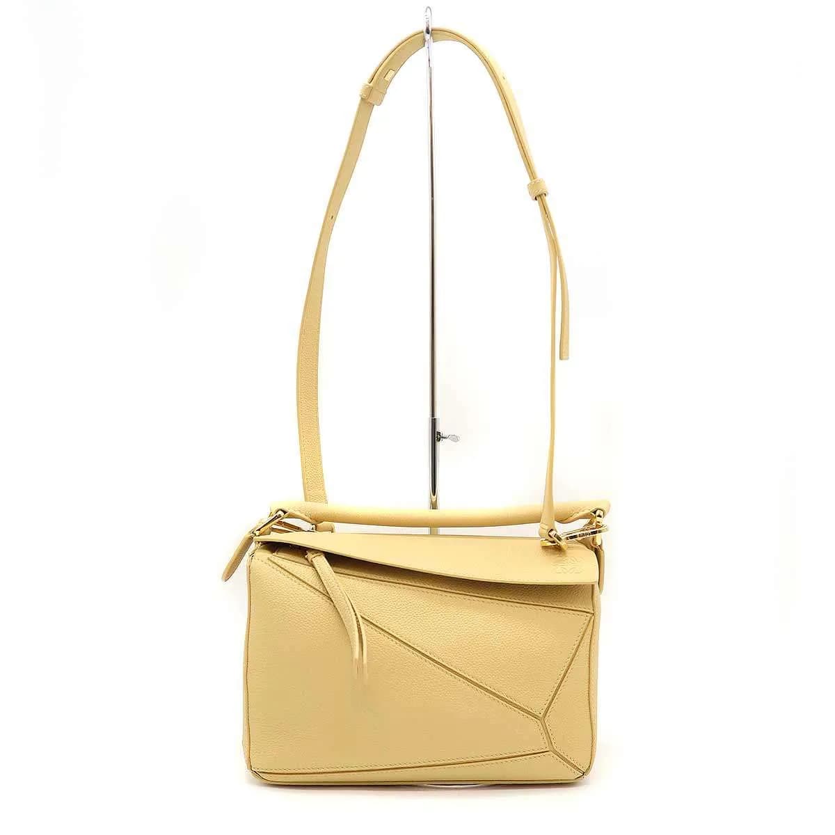 LOEWE ロエベ Puzzle Bag パズルバッグ スモール ソフトグレインカーフ