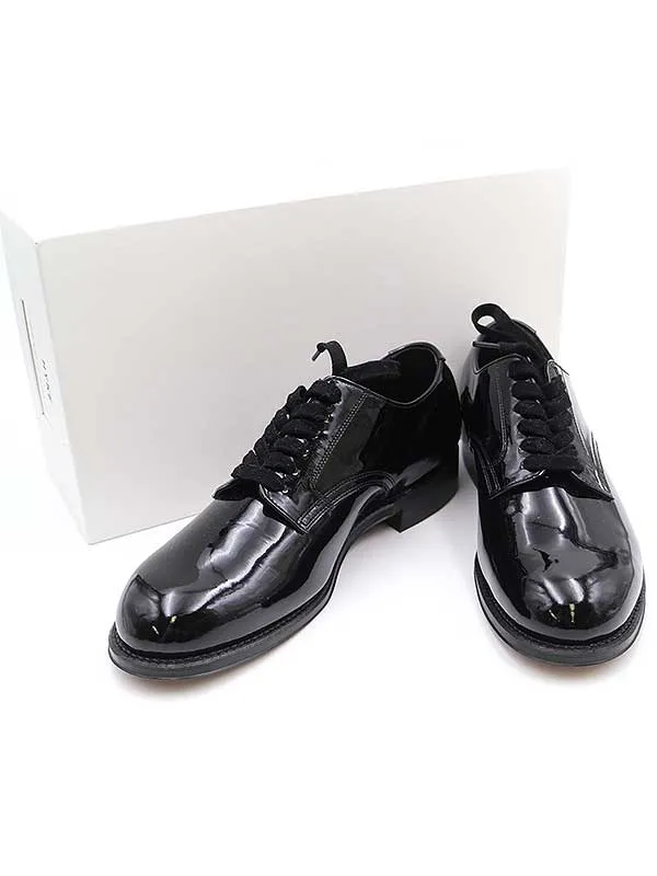 HYKE ハイク PATENT LEATHER OXFORD SHOES パテントローカットシューズ