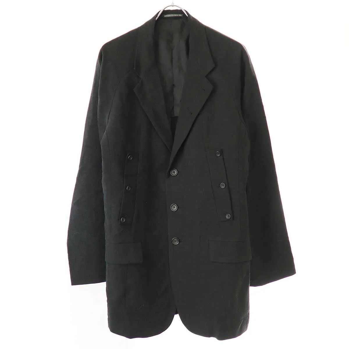 Yohji Yamamoto ヨウジヤマモト プールオム 24SS リネンレーヨンテーラードジャケット