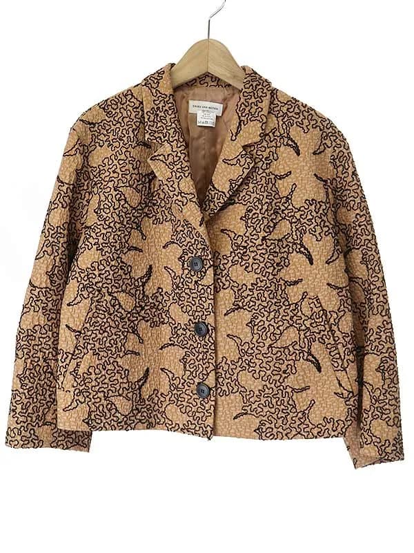 DRIES VAN NOTEN ドリスヴァンノッテン マルチファブリックショートデザインジャケット