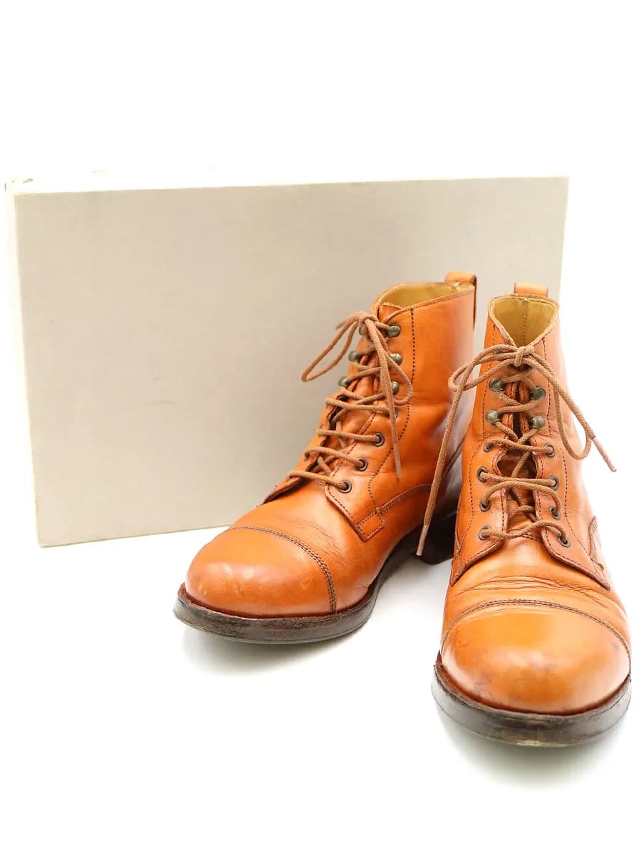 Crockett&Jones クロケット&ジョーンズ キャップトゥレザーブーツ