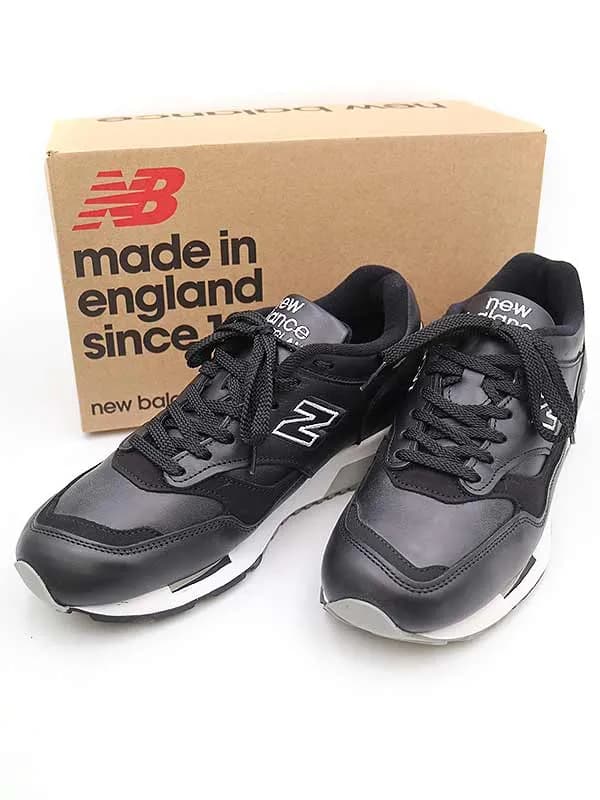 New Balance ニューバランス M1500BK UK製 ローカットレザースニーカー