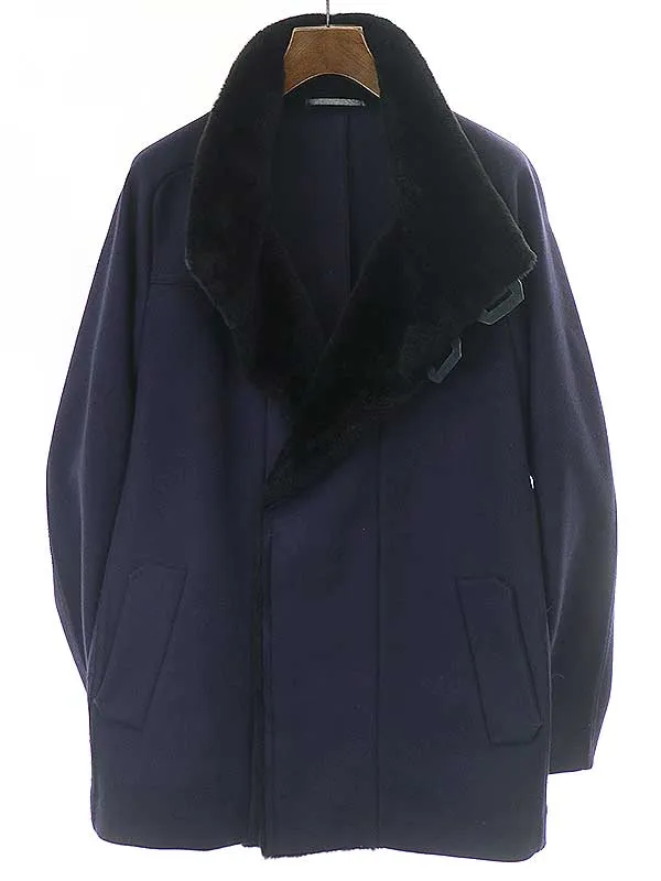 Berluti ベルルッティ 16AW ビーバーファーウールカシミヤショートコート