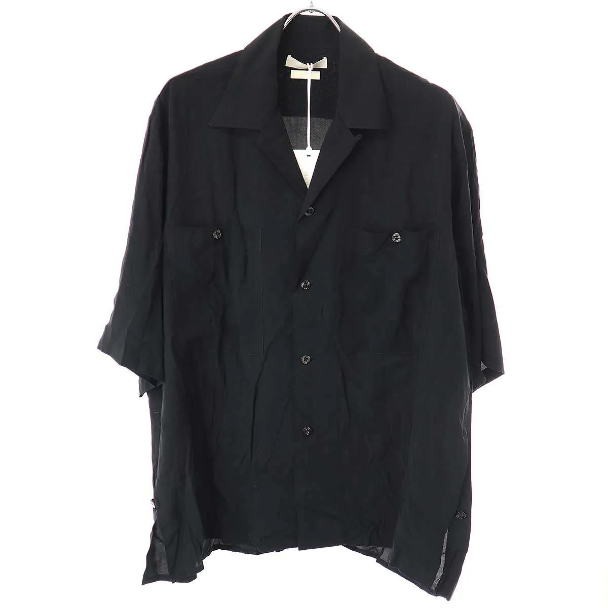 YOKE ヨーク 24SS OPEN COLLAR SHIRT キュプラレーヨンオープンカラーシャツ