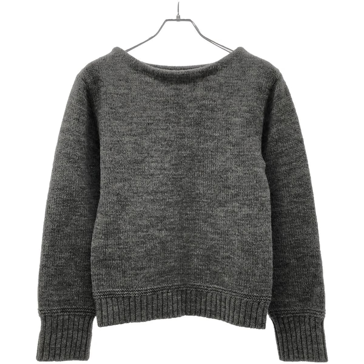 MADISON BLUE マディソンブルー 21AW BOAT NECK PO BRITISH WOOL ボートネックニットセーター MB214-8026