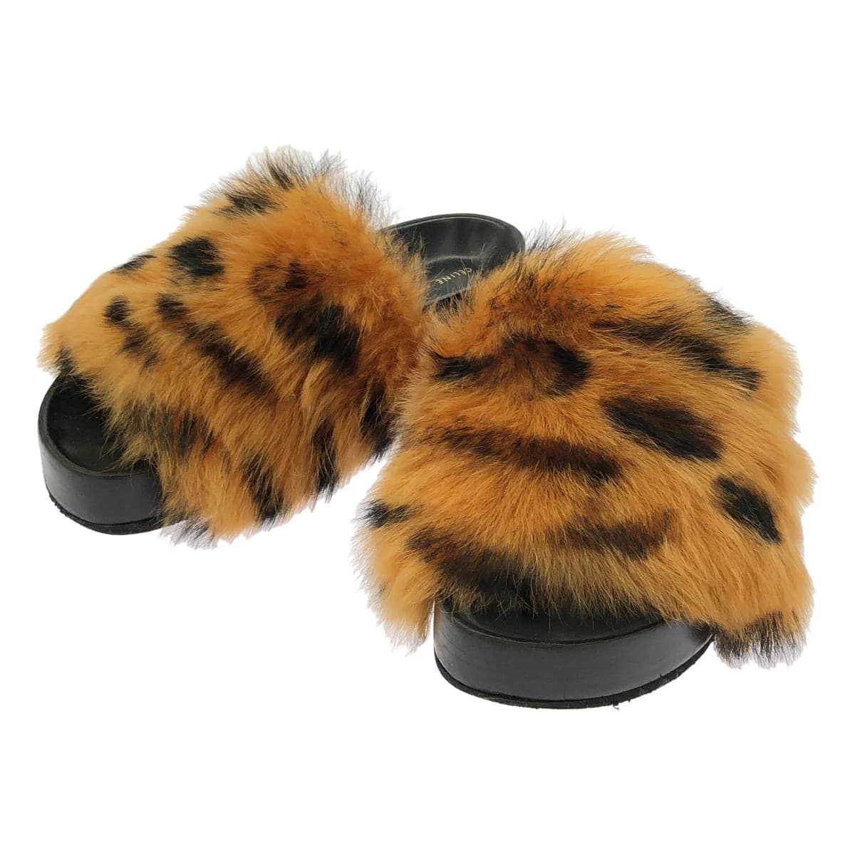 CELINE セリーヌ フィービーファイロ Fur Sandals ファーサンダル