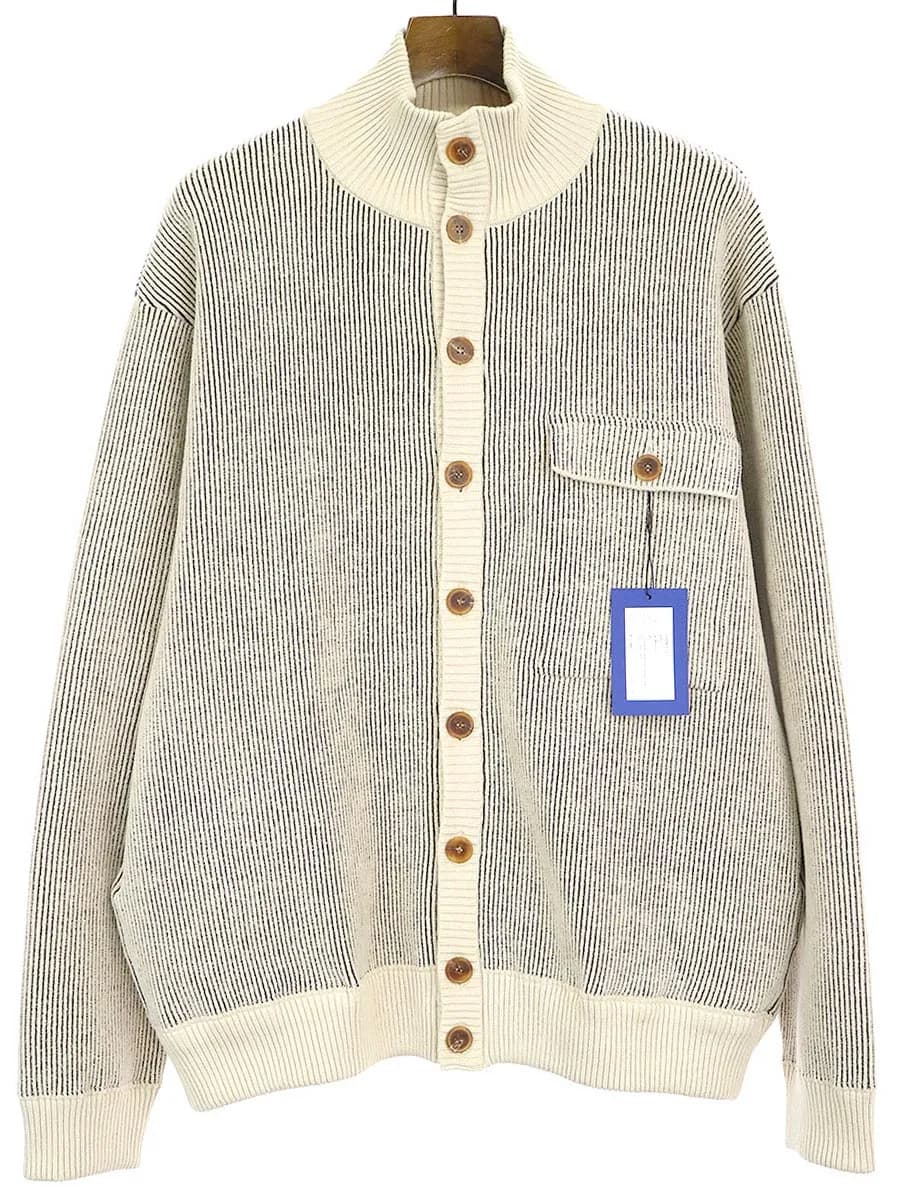 crepuscule エッセイ×クレプスキュール MALL CORD CARDIGAN モールコードニットカーディガン